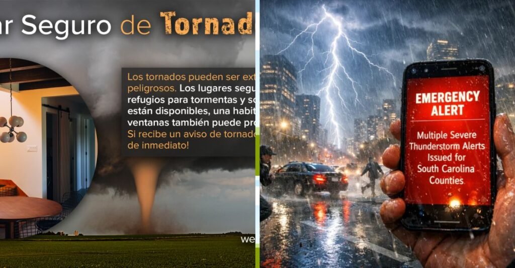 Understanding the Impact of Multiple Severe Thunderstorm Alerts Across South Carolina Counties multiple severe thunderstorm alerts issued for south carolina counties