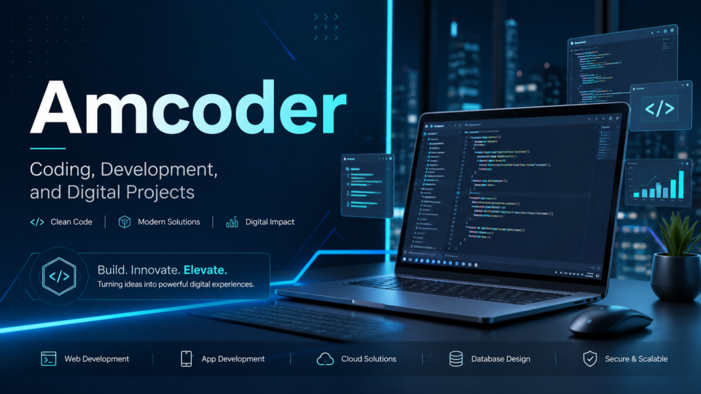 Amcoder: A Practical Guide to Coding, Development, and Digital Projects amcoder