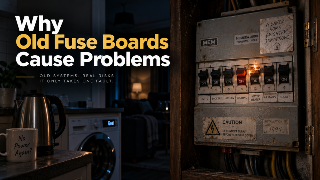 Why Old Fuse Boards Cause Problems electrician Chiswick